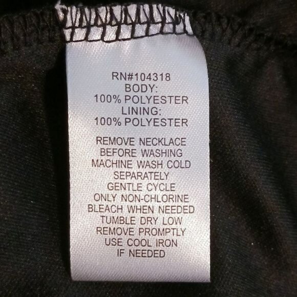 Allison Brittney Black Sleeveless Blouson Midi Dress with‎ Keyhole Back, Size XL - Picture 8 of 10